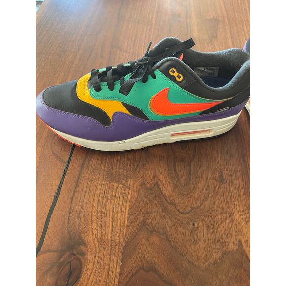 12 Men’s Nike Air Max 1 Se windbreaker 2019 A01021-623 y2k color block purple main image 13